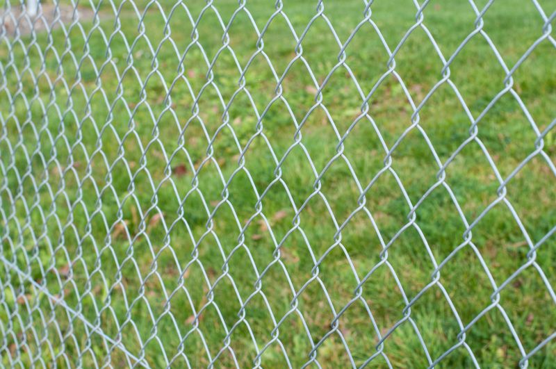 Metal Mesh Fence Installation